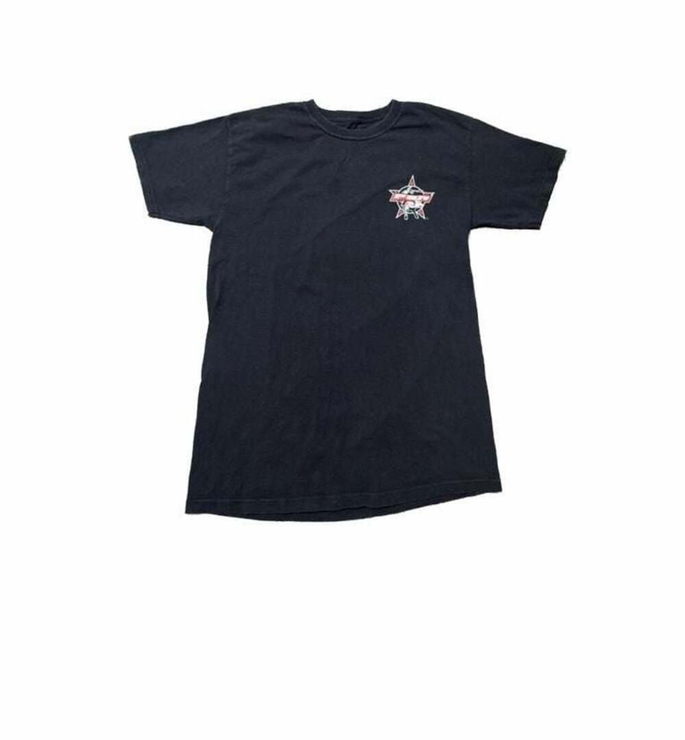PBR Professional Bull Riders American Flag Graphic T-Shirt